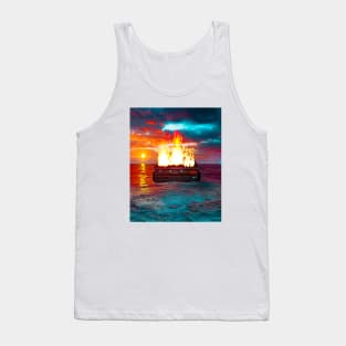 Dumpster Fire Tank Top